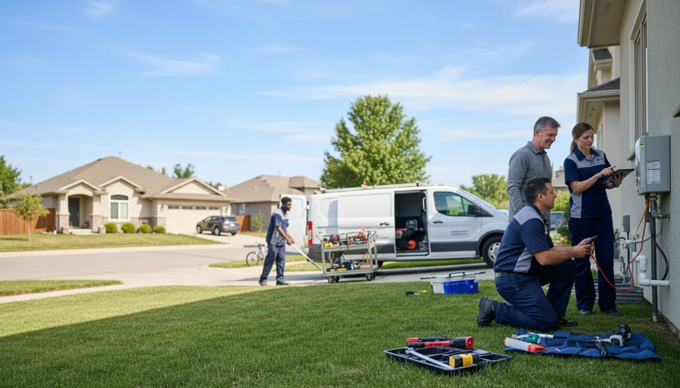 Tankless water heater service in Kennerdell, PA